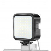 Platinet Vlog 4-in-1 Set PMVG4IN1 - LED лампа с трипод, микрофон и държач за смартфони (черен) 7
