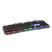 Varr Multimedia Pro-Gaming Keyboard Metal - геймърска клавиатура с LED подсветка (за PC)