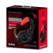 Varr Over-Ear Gaming Headset VH6010B - геймърски слушалки с микрофон и LED подсветка (черен-червен) 2