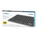 Platinet USB Keyboard K120 US - компактна жична клавиатура за PC (черен-сребрист)  5