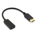 Platinet Multimedia Adapter DisplayPort Male to HDMI Female - адаптер мъжко DisplayPort към женско HDMI (черен) 1