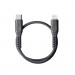 Uniq Flex USB-C to Lightning Cable PD 18W - USB-C към Lightning кабел за Apple устройства с Lightning порт (30 см) (сив) 1
