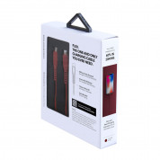 Uniq Flex USB-C to Lightning Cable PD 18W - USB-C към Lightning кабел за Apple устройства с Lightning порт (120 см) (червен) 4