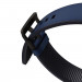 Uniq Straden Leather Hybrid Strap - хибридна (естествена кожа и силикон) каишка за Apple Watch 42мм, 44мм, 45мм, Ultra 49мм (син) 3