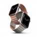 Uniq Revix Silicone Magnetic Strap - двулицевва магнитна силиконова каишка за Apple Watch 38мм, 40мм, 41мм (розов-бежов) 1