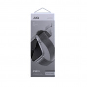Uniq Dante Milanese Magnetic Stainless Steel Band - стоманена, неръждаема каишка за Apple Watch 42мм, 44мм, 45мм (сребрист) 3