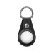 Uniq Domus Leatherette Case - кожен ключодържател за Apple AirTag (черен) 1