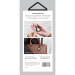Uniq Domus Leatherette Case - кожен ключодържател за Apple AirTag (черен) 4