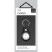 Uniq Domus Leatherette Case - кожен ключодържател за Apple AirTag (черен) 5