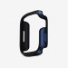 Uniq Valencia Reinforced Aluminium Protective Case - удароустойчив хибриден кейс за Apple Watch 41мм, 40мм (син) 1