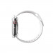 Uniq Garde Apple Watch Case 41mm - качествен силиконов (TPU) кейс с вграден протектор за дисплея на Apple Watch 7 41мм (прозрачен) 3