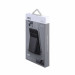 Uniq Lyft Magnetic Stand and Card Holder - кожен портфейл (джоб) с вградена поставка за прикрепяне към iPhone с MagSafe (черен) 5