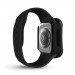 Uniq Torres Antimicrobical Apple Watch Case With 9H Tempred Glass 40mm - качествен хибриден кейс с вграден стъклен протектор за дисплея на Apple Watch 40мм (черен) 5