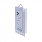 Uniq Coehl Terrazzo Case - хибриден удароустойчив кейс за iPhone 13 Pro Max (бял) 2