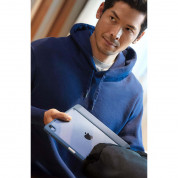 Uniq Moven Case - полиуретанов кейс с поставка и отделение за Apple Pencil 2 за iPad Air 5 (2022), iPad Air 4 (2020) (розов) 3