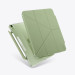 Uniq Camden Case - полиуретанов кейс с поставка и възможност за поставяне на Apple Pencil 2 за iPad Air 5 (2022), iPad Air 4 (2020) (зелен) 1