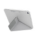 Uniq Camden Case - полиуретанов кейс с поставка и възможност за поставяне на Apple Pencil 2 за iPad Air 5 (2022), iPad Air 4 (2020) (сив) 3