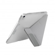 Uniq Camden Case - полиуретанов кейс с поставка и възможност за поставяне на Apple Pencil 2 за iPad Air 5 (2022), iPad Air 4 (2020) (сив) 1