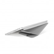 Uniq Camden Case - полиуретанов кейс с поставка и възможност за поставяне на Apple Pencil 2 за iPad Air 5 (2022), iPad Air 4 (2020) (сив) 3