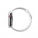 Uniq Garde Hybrid Apple Watch Case - качествен силиконов (TPU) кейс с вграден протектор за дисплея на Apple Watch 44мм (прозрачен) 3