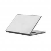 Uniq Venture Hybrid Case - удароустойчив хибриден кейс за MacBook Pro 14 (2021) (черен-прозрачен) 1