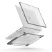 Uniq Venture Hybrid Case - удароустойчив хибриден кейс за MacBook Pro 14 (2021) (черен-прозрачен) 3