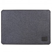 Uniq Dfender Sleeve - качествен удароустойчив калъф за Macbook Pro 13 (2016-2022), Macbook Air 13 (2018-2022) и лаптопи до 13 инча (сив)