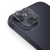 Uniq Optix Camera Tempered Glass Lens Protector - предпазно стъклено защитно покритие за камерата на iPhone 13, iPhone 13 mini (прозрачен)