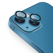 Uniq Optix Camera Tempered Glass Lens Protector - предпазни стъклени лещи за камерата на iPhone 13, iPhone 13 mini (син)