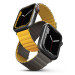 Uniq Revix Silicone Magnetic Strap - двулицева магнитна силиконова каишка за Apple Watch 42мм, 44мм, 45мм, Ultra 49мм (жълт-кафяв) 1