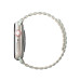 Uniq Revix Silicone Magnetic Strap - двулицевва магнитна силиконова каишка за Apple Watch 42мм, 44мм, 45мм, Ultra 49мм (зелен-бежов) 4