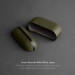 Uniq Terra Genuine Leather Case - кожен кейс (естествена кожа) за Apple AirPods Pro (зелен) 3