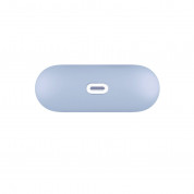 Uniq AirPods Pro Lino Silicone Case - силиконов (TPU) калъф за Apple AirPods Pro (син) 5