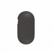 Uniq Vencer Silicone Hang Case - силиконов (TPU) калъф и силиконово въженце за Apple AirPods Pro (черен) 4