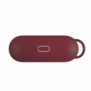 Uniq Vencer Silicone Hang Case - силиконов (TPU) калъф и силиконово въженце за Apple AirPods Pro (червен) 3