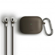 Uniq Vencer Silicone Hang Case for Apple AirPods Pro (dark sand)