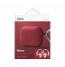 Uniq Nexo Silicone Case - силиконов (TPU) калъф и силиконови кукички за Apple AirPods 3 (червен-бял) 7
