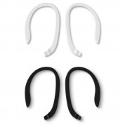 Uniq AirPods Loop Sport EarHooks Dual Pack for Apple Airpods, Airpods 2, Airpods 3 and AirPods Pro (black-white)