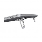 Nillkin Bolster Plus Portable Stand - преносими алуминиеви поставки за MacBook и лаптопи (черен) 2