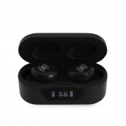 Guess True Wireless 5.0 5H Stereo TWS Headset - безжични блутут слушалки със зареждащ кейс за мобилни устройства (черен)  1