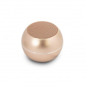 Guess 4H Mini Bluetooth Speaker 3W - портативен безжичен Bluetooth спийкър за мобилни устройства (златист) 1