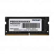 Patriot Signature Memory DDR4 SC, 2666MHz 16GB (1 x 16GB) SODIMM Unbuffered - рам памет за компютри с DDR4 слот