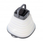 Tactical Scout Solar Light Outdoor Lamp 1.2W - сгъваема соларна лампа за къмпинг, море или планина (тъмносив) 1