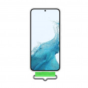 Samsung Silicone Cover With Strap EF-GS901TWEGWW for Samsung Galaxy S22 (white) 1