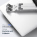 Orico Portable ABS Folding Laptop Stand (PFB-A23-WH-BP) - преносима сгъваема поставка за MacBook и лаптопи до 16 инча (бял) 14