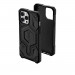 Urban Armor Gear Monarch Pro MagSafe Case - удароустойчив хибриден кейс с MagSafe за iPhone 13 Pro Max (черен-карбон) 6