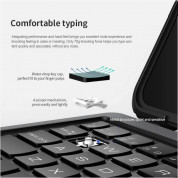 Nillkin Bumper Combo Keyboard Protective Case - удароустойчив кейс, с отделяща клавиатура и поставка за Apple iPad 9 (2021), iPad 8 (2020), iPad 7 (2019) (черен) 6