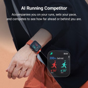 Xiaomi Maimo Smartwatch WT2105 - умен фитнес часовник с фунция за измерване на пулса за iOS и Android (розов-зелен) 4