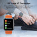 Xiaomi Maimo Smartwatch WT2105 - умен фитнес часовник с фунция за измерване на пулса за iOS и Android (розов-зелен) 3