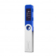 Ledger Nano S Plus - хардуерен портфейл за криптовалути (син)